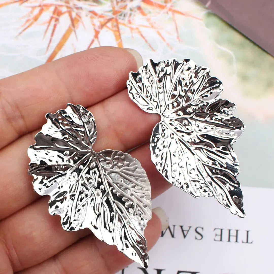 FREE Mirrored Leaf Earrings